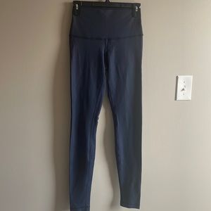 Navy lululemon leggings